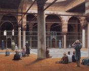 Interior of a Mosque - 让·莱昂·杰罗姆